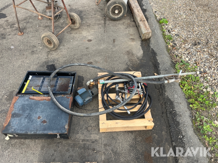 Dieselpumper og friskluftfilter