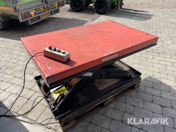 Løftebord Dansk værktøjs salg HIW4.0EU 2000kg