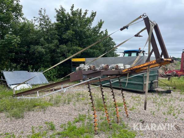 Fuldautomatisk omrører til 6 meters container