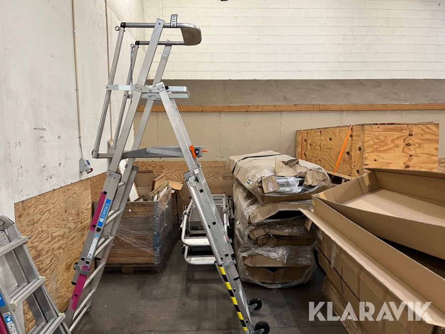 Platforms stiger Zarges 41326, Hvidovre, Klaravik auktioner