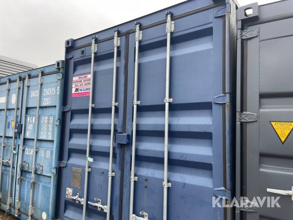 Container 20fods isoleret