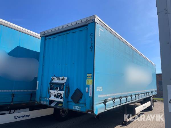 Gardintrailer Krone SE