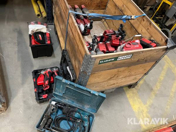 Borehammere Milwaukee M18 7 styk