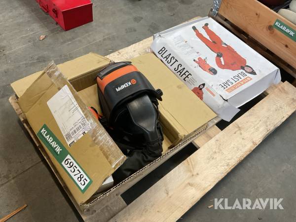 Sikkerhedsdragt og maske Silencer