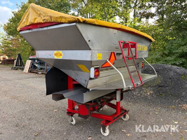 Gødningsspredere Bredal TX3500 - I rustfri stål