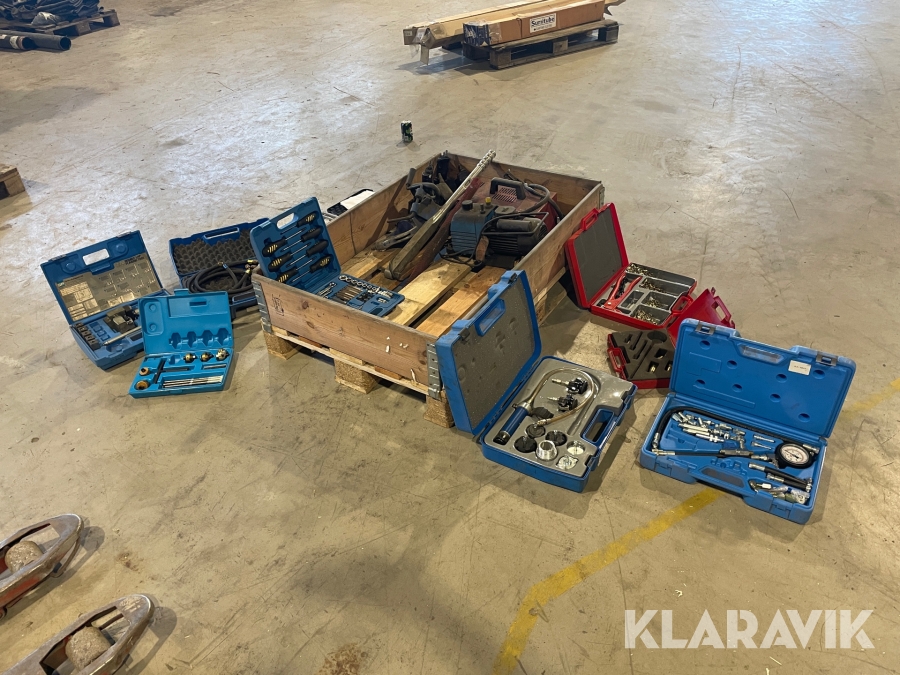 Blandet håndværktøj