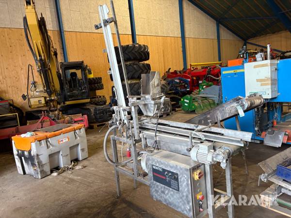 Bakkedispenser og flowpakker NewTec BMM55 i rustfri stål