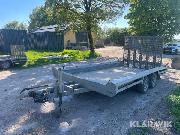 Maskintrailer Hulco 3500kg