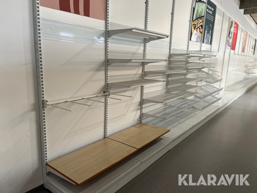 Butiksinventar blandet lot