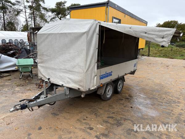 Lukket trailer Variant 1300 kg
