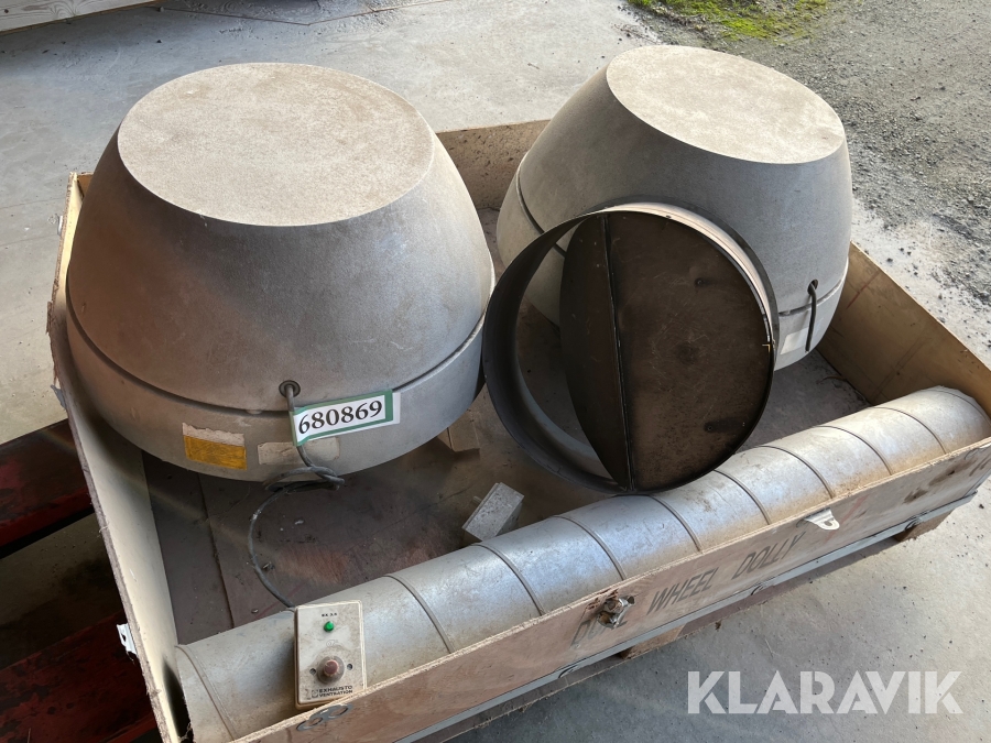 Loftventilatore Exhausto 2 styk