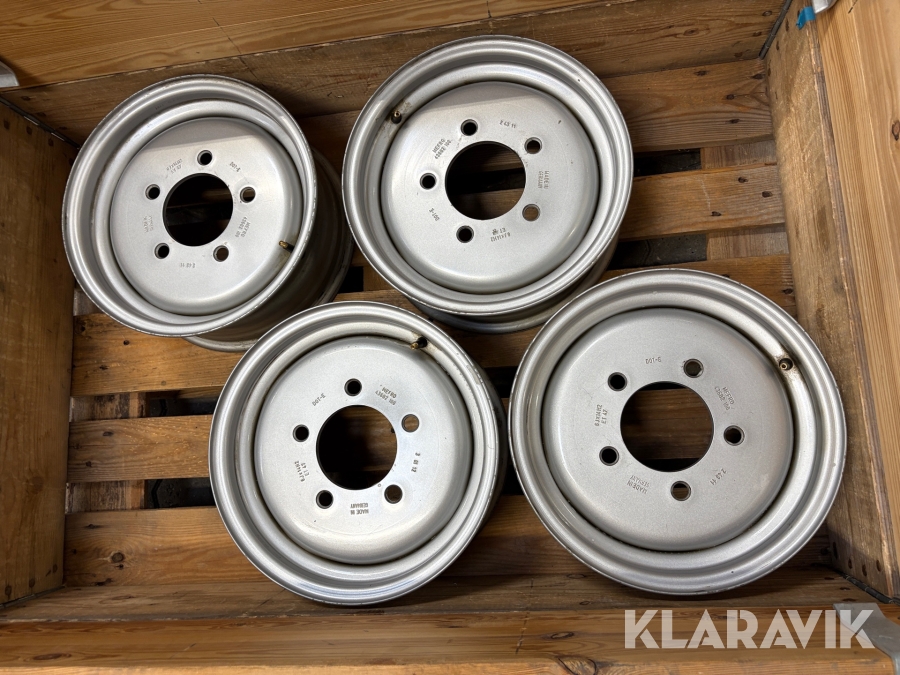 Fælge 6J14H2 DOT-E 4 styk 