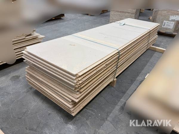 Gulvspånplader ca. 17 styk