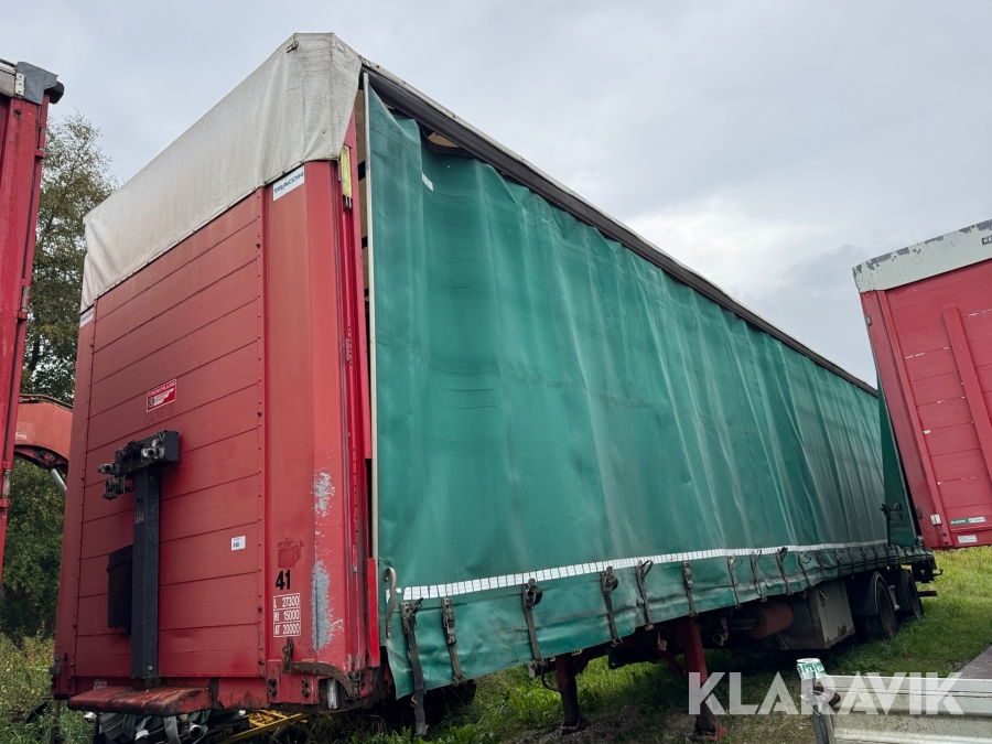 Gardintrailer Tracon O4S