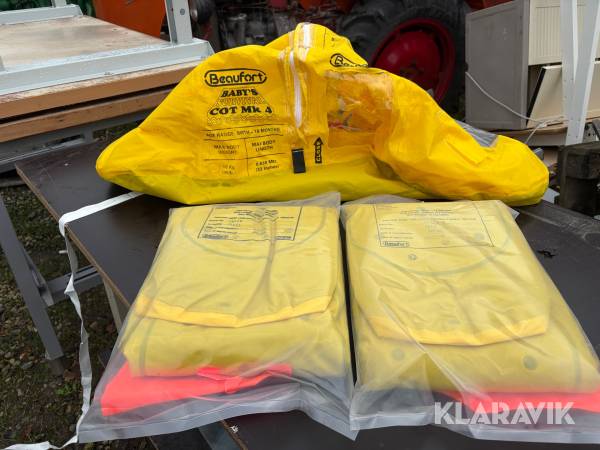 Redningsbåd til børn Beaufart 3 styk