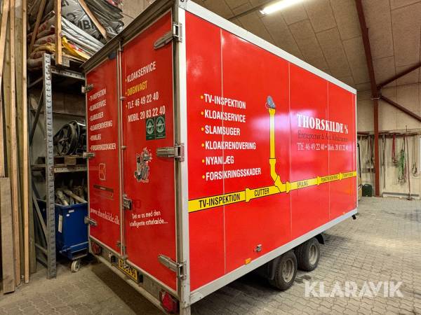 Cargo trailer Humbaur 3 tons