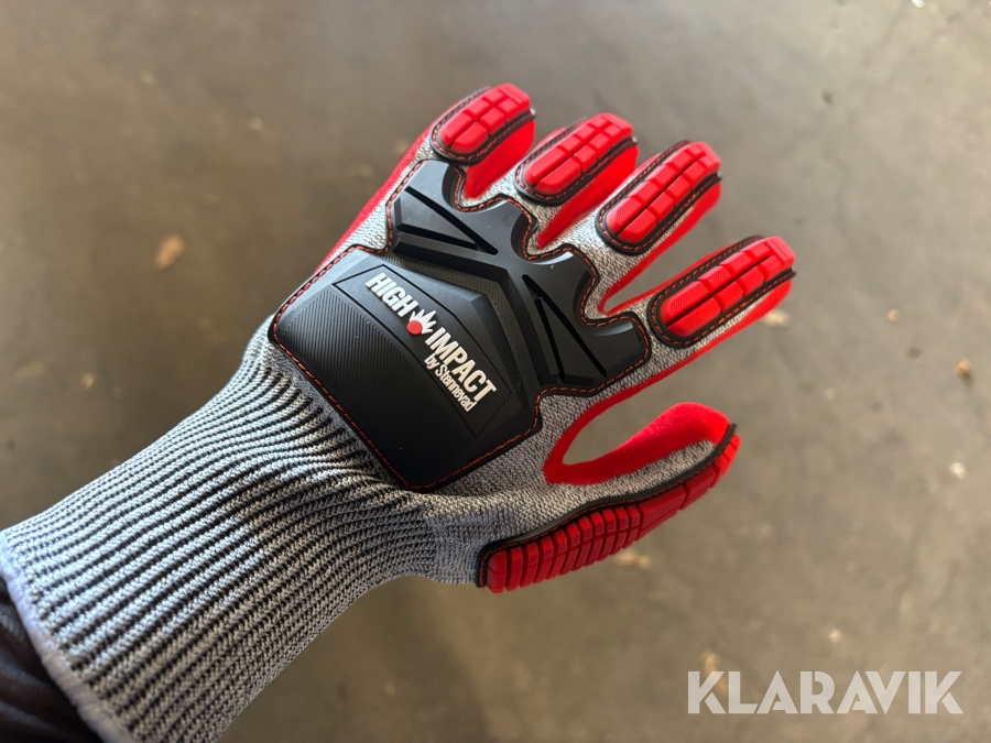 Arbejdshandsker High impact Størrelse 9