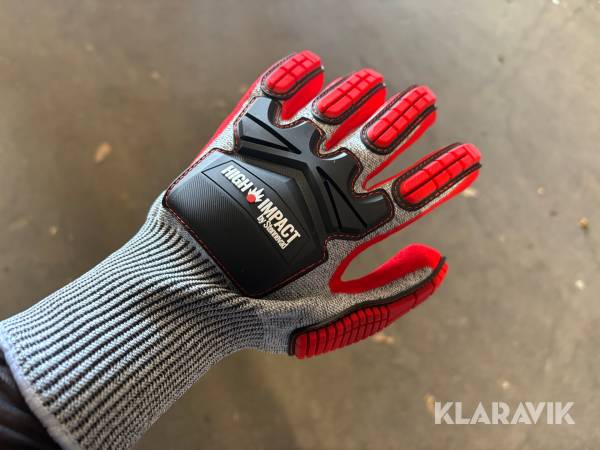 Arbejdshandsker High impact Størrelse 9
