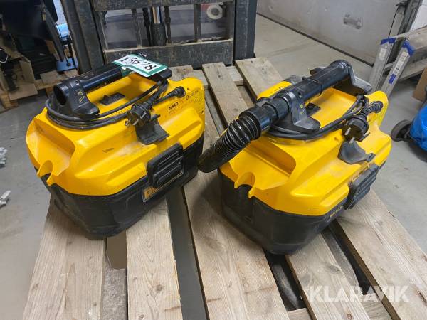 Støvsugere DeWalt DCV 582 2 stk