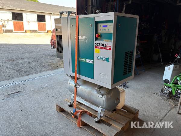 Skrue kompressorer Scroll Line supersilent Renner kompressor