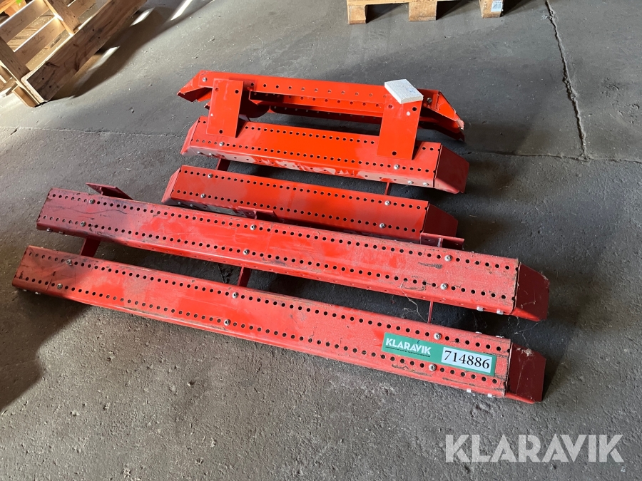 Afskærmning til pallereoler