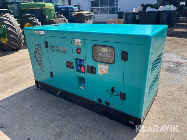 Generator 50 kW/62.5 kVA Compal Power VG-R50 Ny/ubrugt