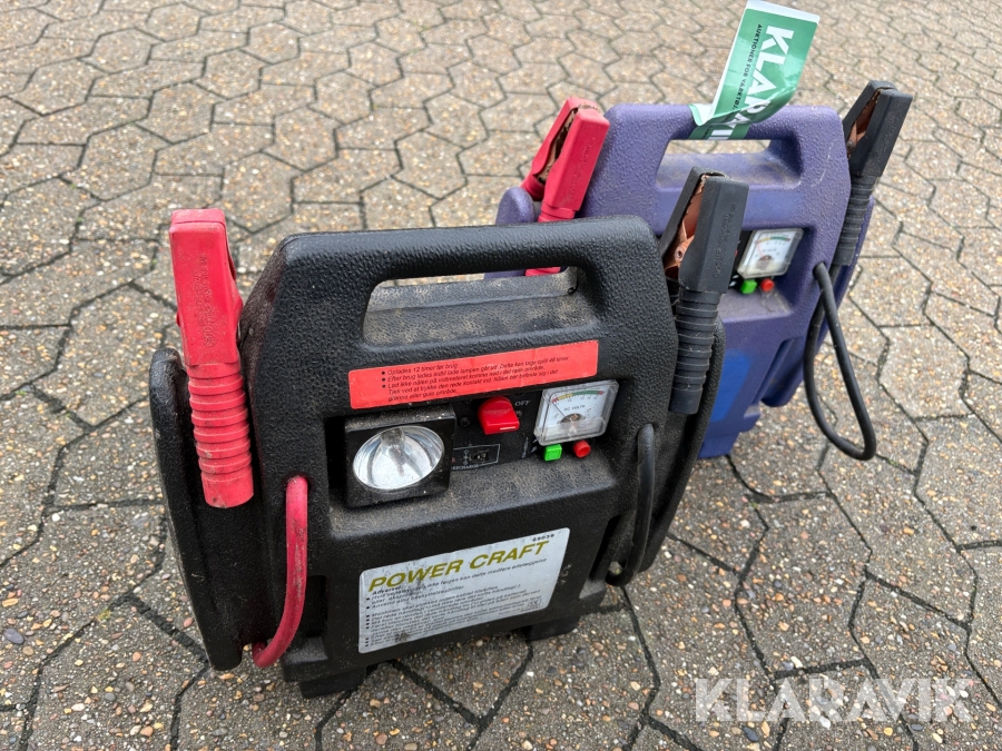 Bilbatteriopladere Power Craft 69039