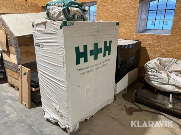 Gasbeton H+H 600x150x200