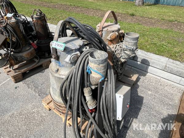 Pumper Flygt 2151.011 - 2 styk