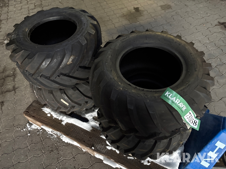 Dæk Deestone og Duro 12 tommer 4 styk