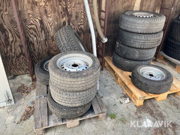 Assorterede dæk - 10 styk