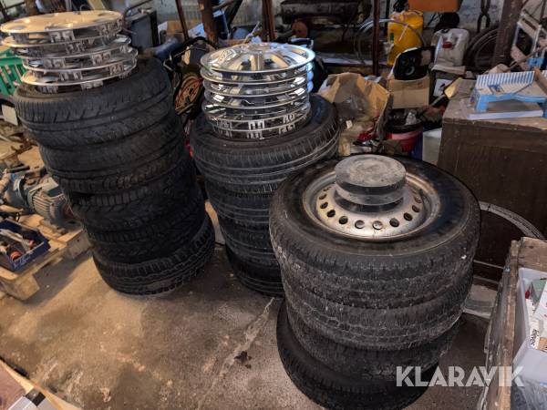 Blandet lot hjul Volkswagen caddy og Volkswagen Transporter