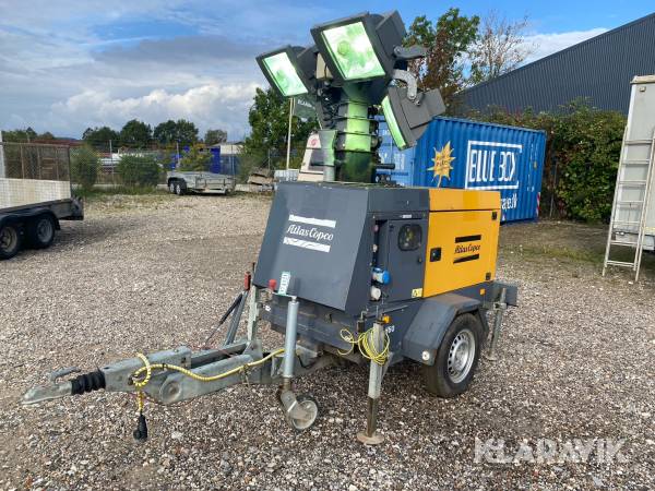 Lystårn 9 meter Atlas Copco QLT H50 med generator