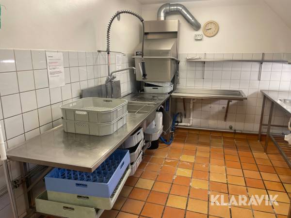 Vaskestation med opvasker Wexiodisk WD-6