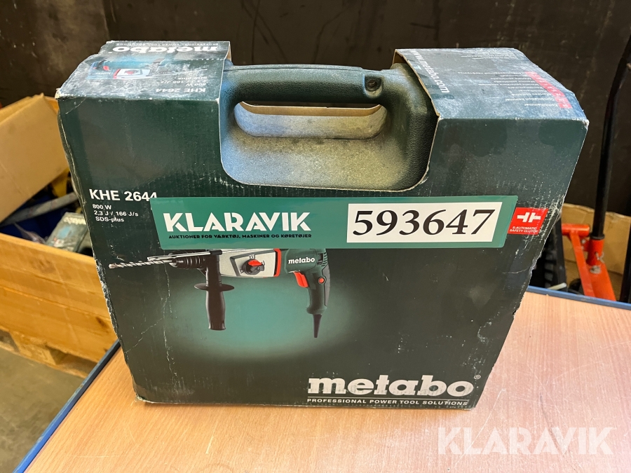 Kombihammer Metabo KHE 2644, Rebild, Klaravik auktioner