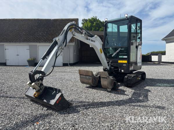Gravemaskine Bobcat E19 med Tiltman