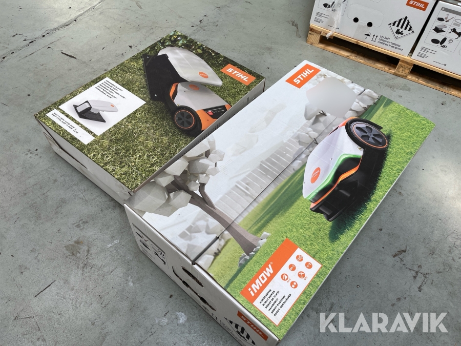 Robotplæneklipper Stihl iMOW 5.0 med garage