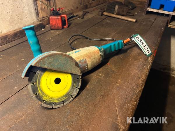 Vinkelsliber med diamant skærer Wolf 4130
