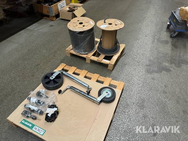 Hydraulikslanger samt diverse varer