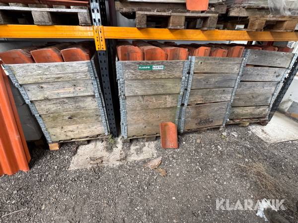Tagsten vingetegl 1600 styk 