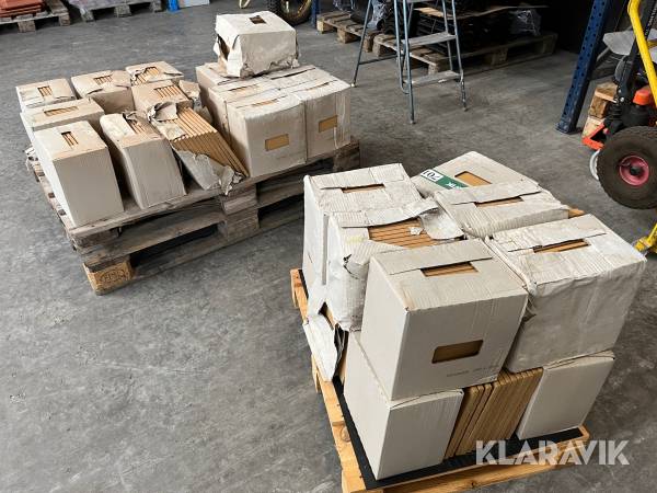 Keramiske klinker ABC Sandgelb 23m2