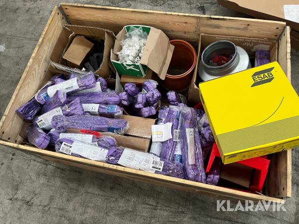 Lot - stropper svejsetråd og øvrigt