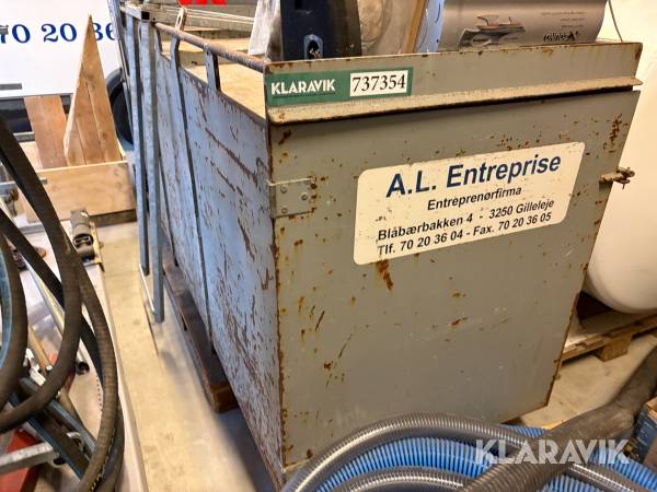 Stålværktøjakasse  til lastbil