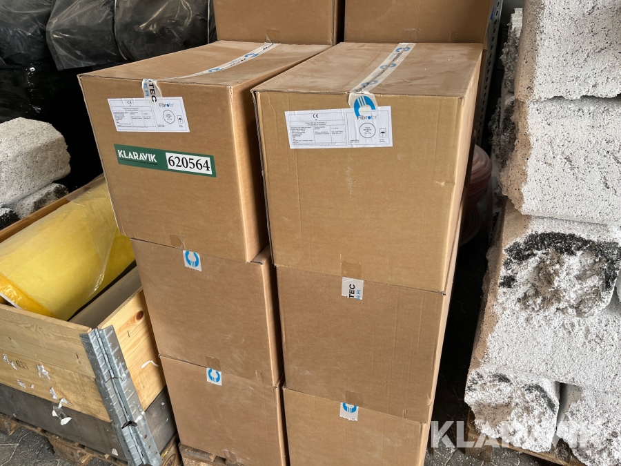 Fiber forstærkning beton Fibrofor High grade 190 16 kasser af 12 kg