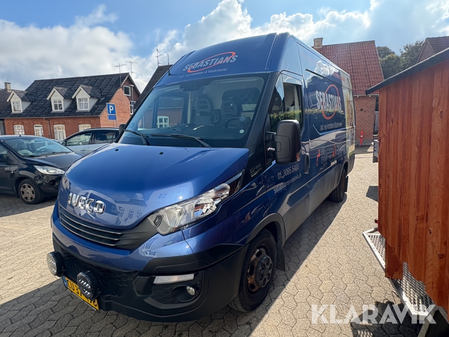 Kassebil Iveco 35C18 3,0 D 12 kubikmeter Automatisk