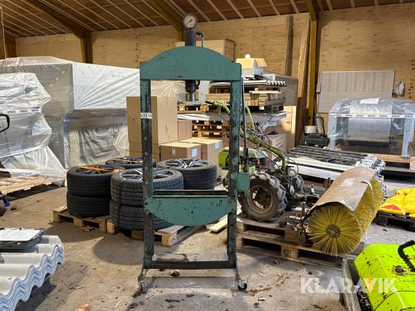 Hydraulik presser manuelt betjent