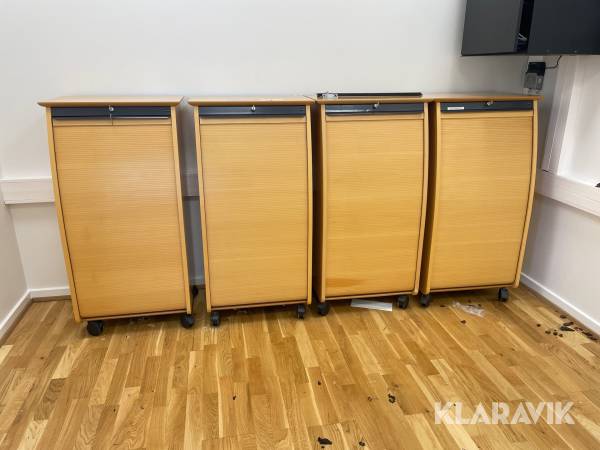 Kontor skabe 4 styk