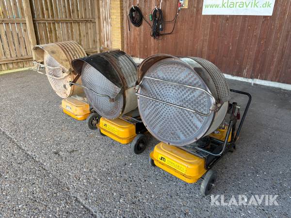 3 stk. varmekanon VAL6 diesel