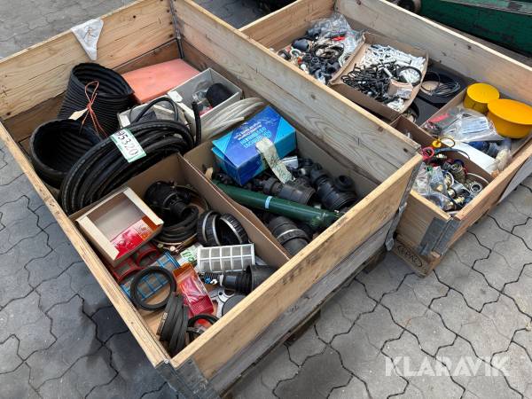 Reservedele Danfoil Sprøjte 2 paller assorteret reservedele