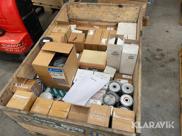 Blandet Lot af diverse filtre